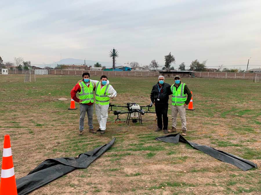 Servicio de drones para el agro certificados AOC