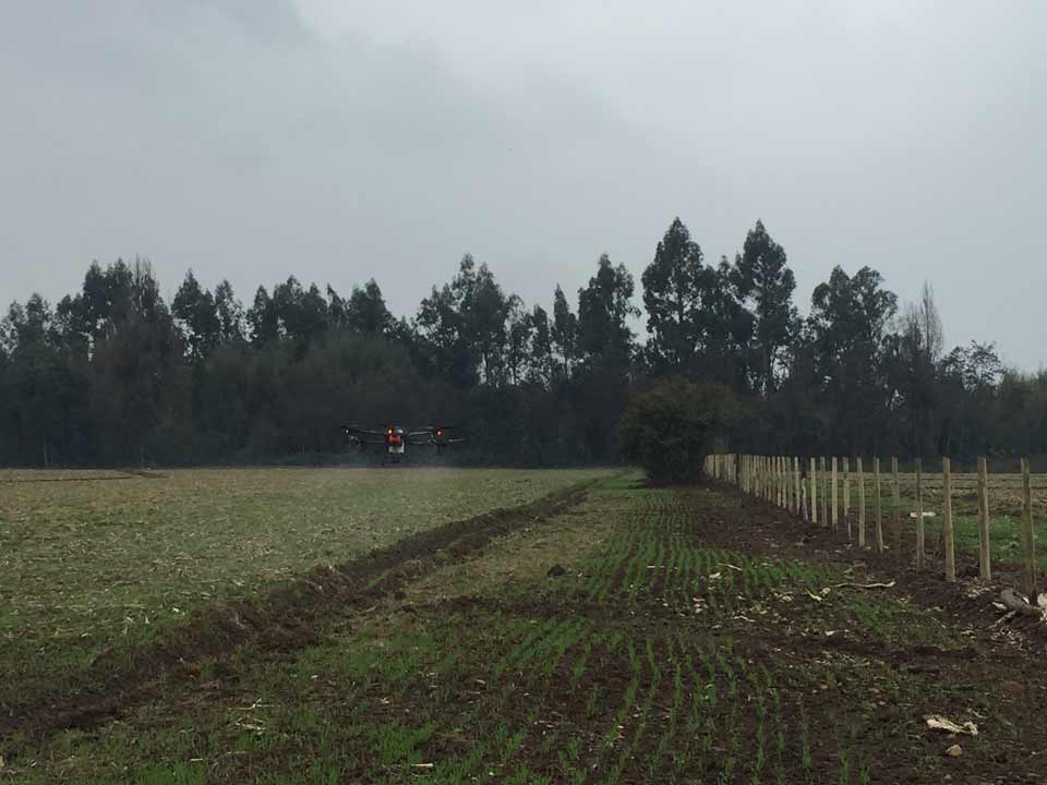 Tratamientos fitosanitarios con drones inteligentes para el Agro Linares