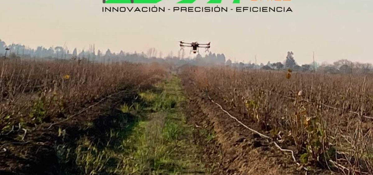 Aplicación de fitosanitarias con Drones en frutales