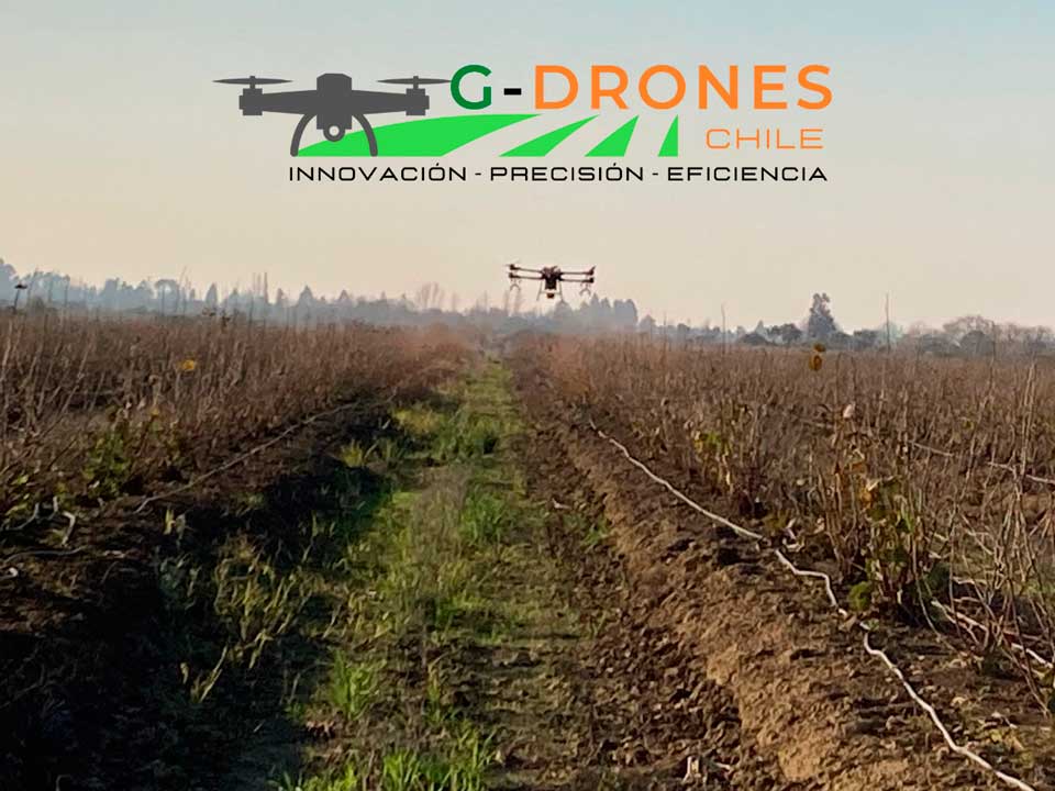 Aplicación de fitosanitarias con Drones en frutales
